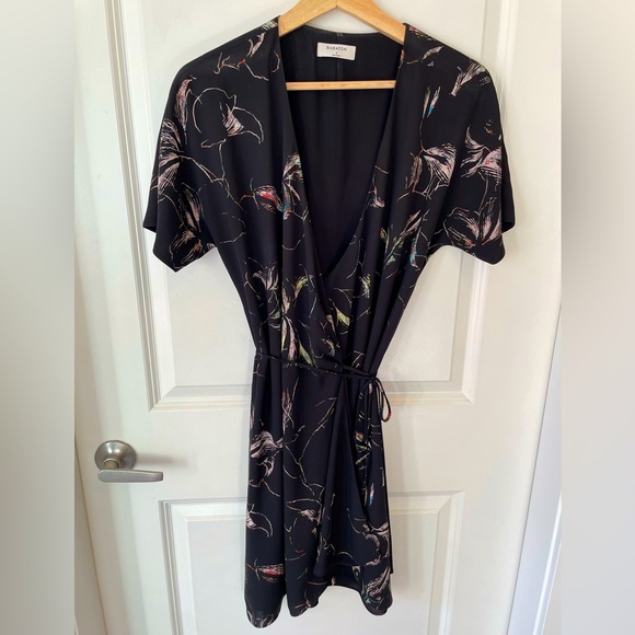 Babaton by Aritzia Dresses & Skirts - Babaton by Aritzia | Wallace dress | Printed, wrap dress | Drapes beautifully